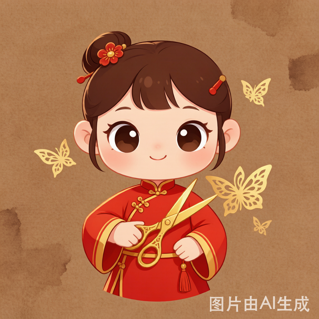 剪纸传人